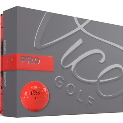 Image of Vice Golf Pro Soft Red Balls