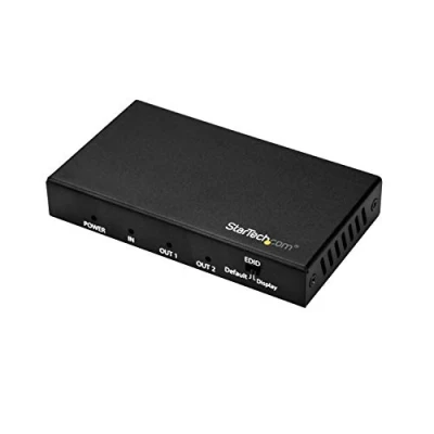 Image of StarTech.com 2 Port HDMI Splitter with HDR