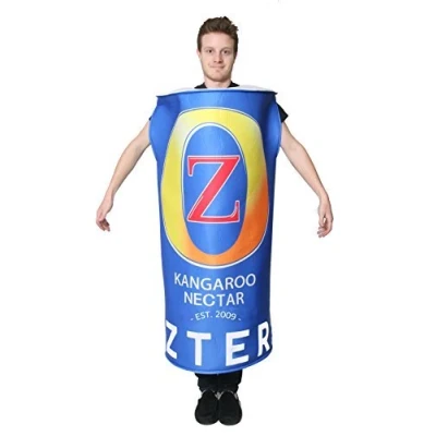 Image of I Love Fancy Dress ILFD4019 Unisex Novelty Beer Can Costumes (One Size)