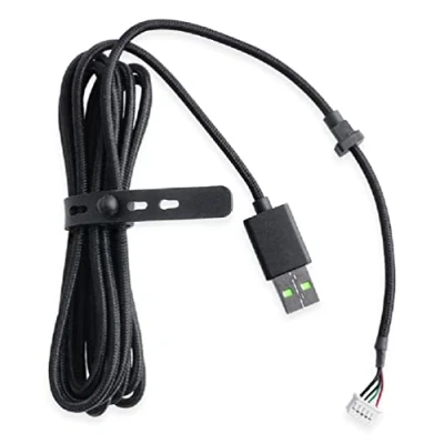 Image of usb gaming headset Cable Wire for kraken Razer 7.1 V2 RGB/Razer Wired/Kitty Edition rgb