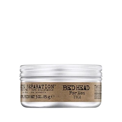 Image of Tigi Bed Head B for Men Matte Separation Workable Wax 2.65 oz Earplug, 6 cm, Black
