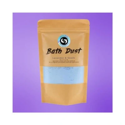 Image of Lavender &amp; Seeds&#039; Magic Bubble Bath Dust. The Vibrant, Relaxing, Magical Luxury Powdered Bomb Experience with Shea Butter [190g]