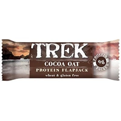 Image of Trek Cocoa Oat Protein Flapjack 50g