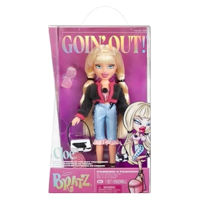 Image of Bratz Babyz Runwayz Doll Dana 1 Collectible Fashion with Stylish Outfit, Cute Baby a Necklace That Doubles as Keychain Kids Toy Great for Ages 6 and Older