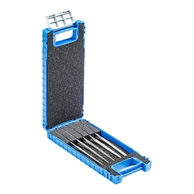 Image of Pferd 15842051 Diamond Needle File Set 140mm D91 5 pcs, Silver, 140 mm