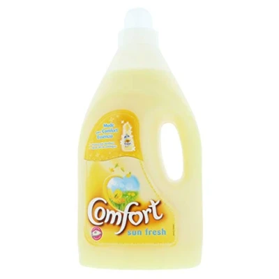 Image of Comfort 4 Litre Fabric Conditioner Sun Fresh Yellow
