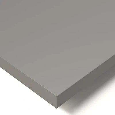Image of POKAR Desk Top 2,5 cm Table Worktop Computer Office Dining DIY, Dark Grey, 120 x 80