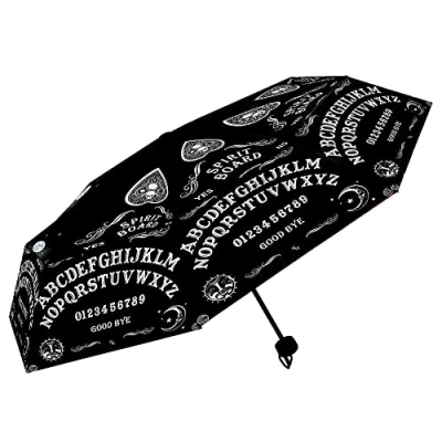 Image of Nemesis Now Spirit Board Umbrella, Black, 55cm