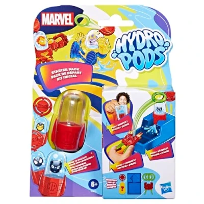 Image of Hydro Pods Marvel Starter Pack, Water Activated Battle Toy