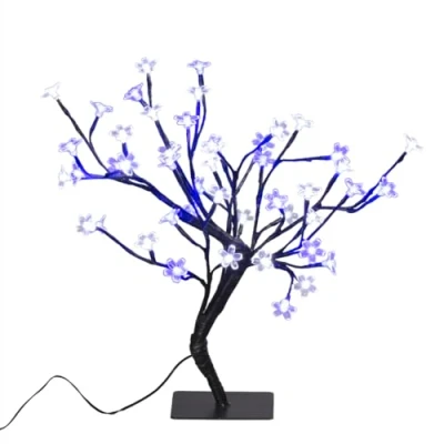 Image of Christmas Workshop 45cm 48 LED Blossom Tree Blue &amp; White