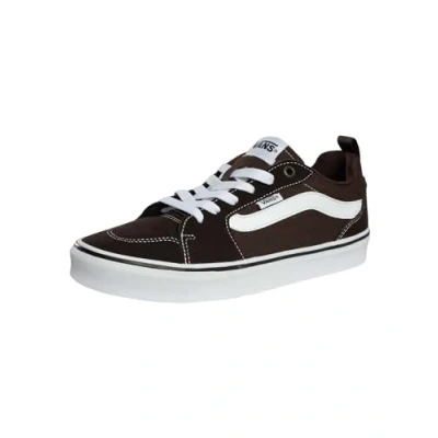 Image of Vans Men&#039;s Filmore Trainers, Suede Canvas Black Gum, 8.5 UK