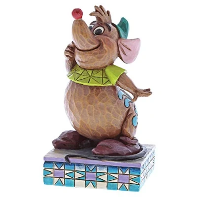 Image of Disney Traditions Cinderelly&#039;s Friend Gus Figurine, 5.5 x 10 cm