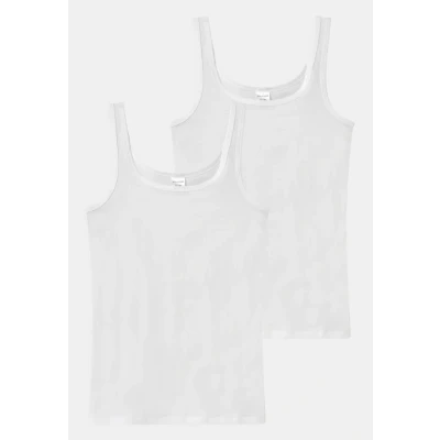 Image of Schiesser Organic Cotton Teens 2 PACK Undershirt for kids, Size: 8 9y, White