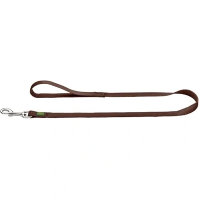 Image of HUNTER Nylon Lead Rope, 10 x 110 cm, Small, Brown