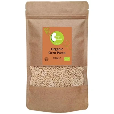 Image of Organic Orzo Pasta Certified by Busy Beans (500g)