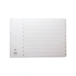 Image of Concord Classic Index Mylar reinforced Oblong Punched 4 04601/CS46