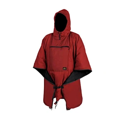 Image of Helikon Tex Swagman Roll Poncho ClimaShield Apex 67g Crimson Sky