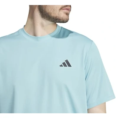 Image of adidas Men&#039;s Train Essentials Training Tee, Mint ton/Black, S Tall