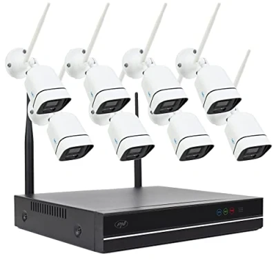 Image of PNI House WiFi660 NVR 8 Channel Video Surveillance Kit and Wireless Outdoor Cameras 3MP, P2P, IP66