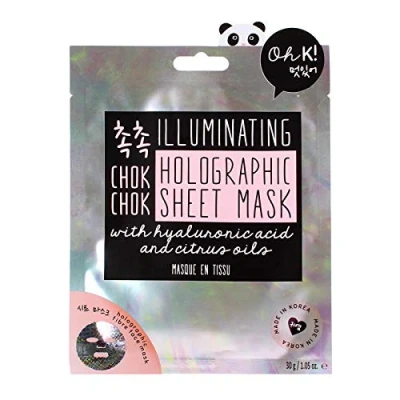 Image of Oh K! Chok Illuminating Holographic Sheet Mask, NPW85853
