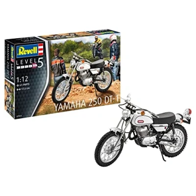 Image of Revell RV07941 1:12 Yamaha 250 DT 1 Plastic Model kit, Multicolour, 1/8
