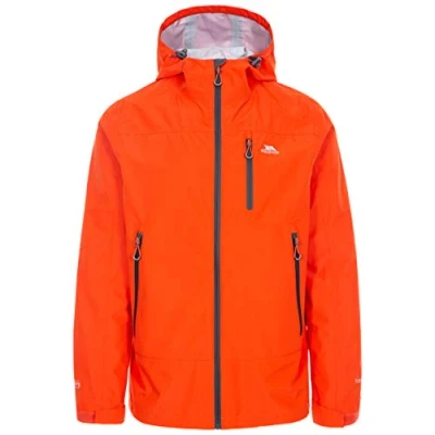 Image of Trespass Mens Waterproof Jacket with Hood Taped Seams Rakenfard