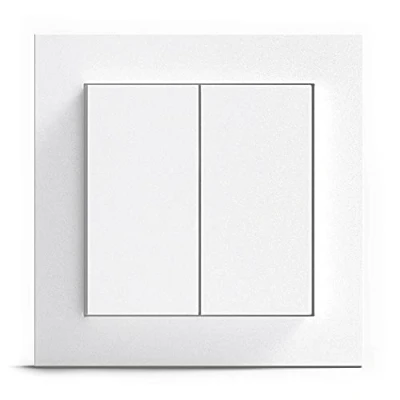 Image of GIRA + Senic Friends of Hue Smart Switch Made in Germany Compatible with Philips No Batteries, Charging Wireless Homekit Light Dimmer White