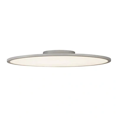 Image of SLV Panel 60 LED Spotlight, floodlight, Ceiling, Surface Mounted, Indoor Lighting / 3000K 42W 3150lm Grey dimmable 110 Degrees, Aluminium, 42 W