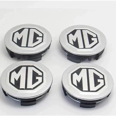 Image of lvjiena 4pcs Car Wheel Centre Hub Caps for MG 60mm, Anti Rust Rims Protectors Exterior Decoration Accessories