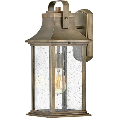 Image of Hinkley Grant Outdoor Wall Lantern Burnished Bronze, IP44