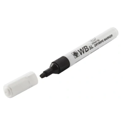 Image of Whitebox Chisel Whiteboard Marker Black