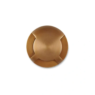 Image of Brass Mini Domed LED Ground Light 3 Way 3000K Collingwood