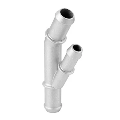 Image of 1.8T Coolant Y Flange, 1J0121087E Aluminum Connector Pipe Adapter Engine Water Tank Radiator Hose for Mk4 Golf 2000 2005, TT 2002