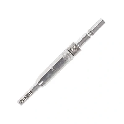 Image of Trend Snappy 2.75mm HSS Self Centring Drill Bit &amp; Guide for Drilling Hinge Pilot Holes, Centrotec Compatible, SNAP/F/DBG7