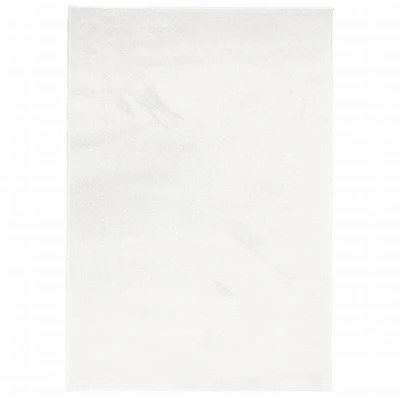 Image of vidaXL Rug OVIEDO Short Pile Cream 160x230 cm