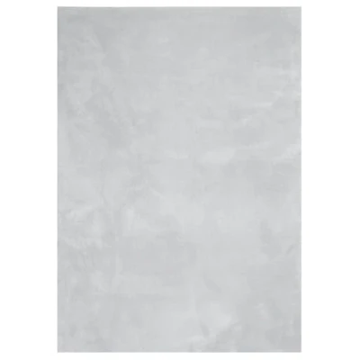 Image of vidaXL Soft and Washable Modern Style Floor Mat Short Pile Rug, Suitable for Underfloor Heating, Non Slip Backing, STANDARD 100 by OEKO TEX Tested Grey