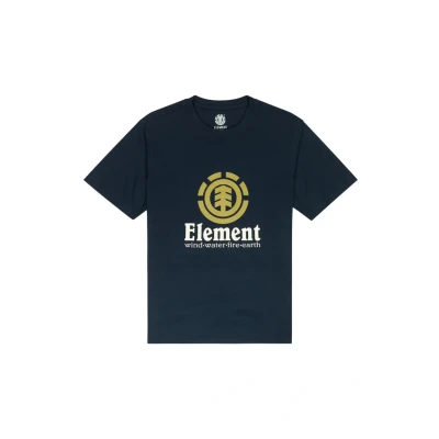 Image of Element Vertical Print Tshirt, Men&#039;s, Size: XS, Black