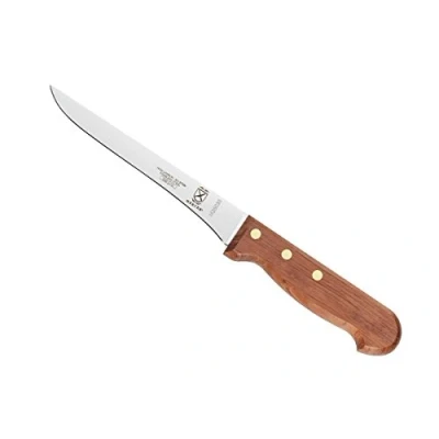 Image of Mercer Culinary Praxis 6 Inch Boning with Rosewood Handle, Stainless Steel, Silver