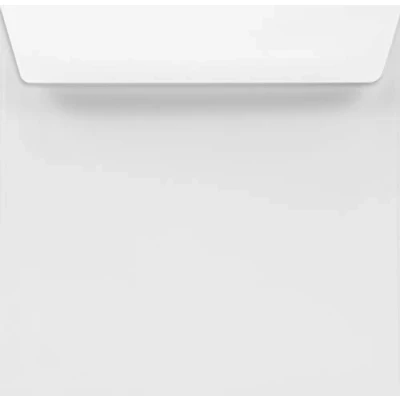 Image of Netuno Lessebo Smooth White Envelopes 156 x mm 100 g Square Gummed without Window for Invitation Cards Birthday Greeting Pack of