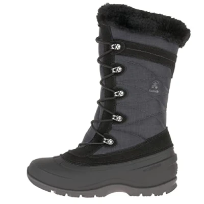Image of Kamik Women&#039;s Snovalley 4 Snow Boot, Black, UK