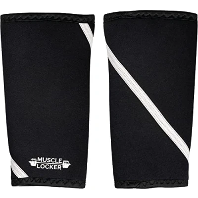 Image of Muscle Locker 7mm Neoprene Knee Sleeves V2 (XL)