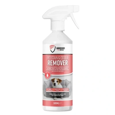 Image of Gardian Pet Stain and Odour Remover 500ml Neutraliser Spray to Eliminate Stains Bad from Urine Accidents Safe, Gentle, Easy Use Carpet