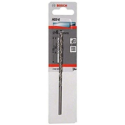 Image of Bosch Professional 1x HSS G Metal Drill Bit (for metal, Ø 4,2 mm, Robust Line, Accessory Driver)