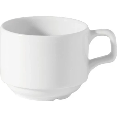 Image of Utopia Titan Stacking Cups White 200ml (Pack of 36)