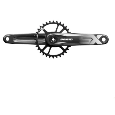 Image of SRM BIELA SX EAGLE POWERSPLINE 175 BLK DM 32D