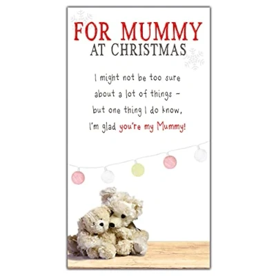 Image of Emotional Rescue Mummy Christmas Card, Cute Cards, Card Mummy, For Her, Cards,Multi,130x235mm