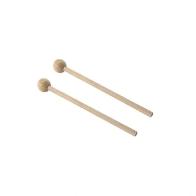 Image of Navna 2pcs Ethereal Drumsticks Round Head Drum Sticks Hammer Durable Wooden Handle Mallet Stick Small Musical Percussion Instrument Accessory