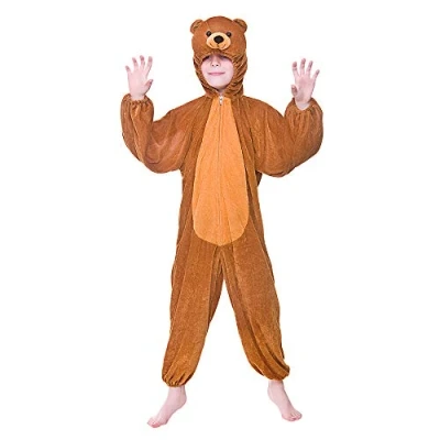 Image of Kids Animal Bear Fancy Dress Costume Small (3 4 Years)
