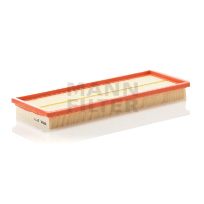 Image of 71736134, 7786255 Air Filter MANN C 3873 37mm 141mm 375mm Insert FIAT: Punto I Hatchback