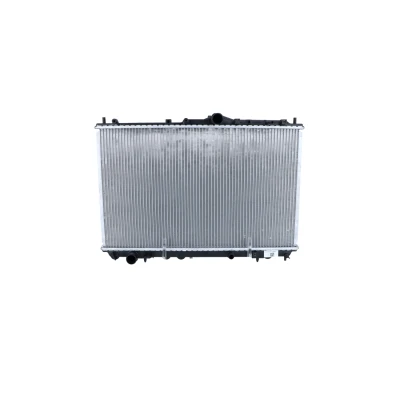 Image of 8601843, 8602065 Engine radiator NRF 509517 Aluminium 673mm 400mm 20mm with mounting parts Brazed cooling fins